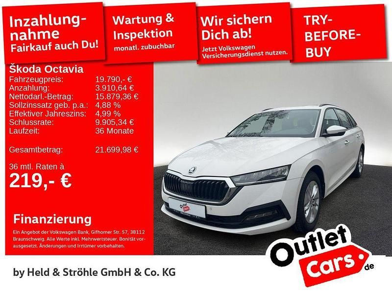 Gebraucht Skoda Octavia Ambition 116 PS (85 kW) 2021 Schwarz Kombi