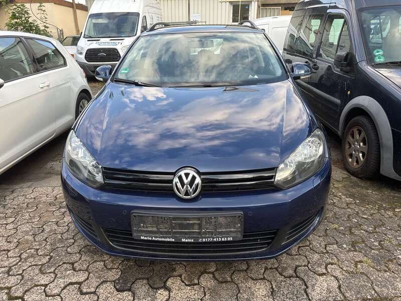Blau Gebraucht 2011 VW Golf VI Style Kombi | 4.299 € (Fairer Preis) - Bild 1/4