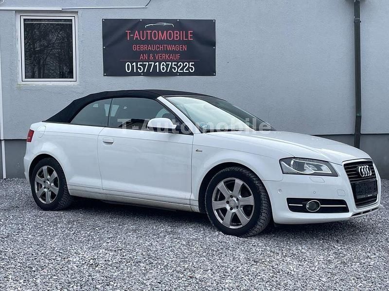 Gebraucht Audi A3 Cabriolet S-Line 105 PS (77 kW) 2011 Weiß Cabrio