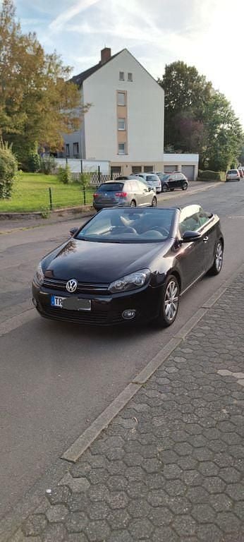 Schwarz Gebraucht 2011 VW Golf Cabriolet Cabrio | 9.800 € (Etwas zu teuer) - Bild 1/2