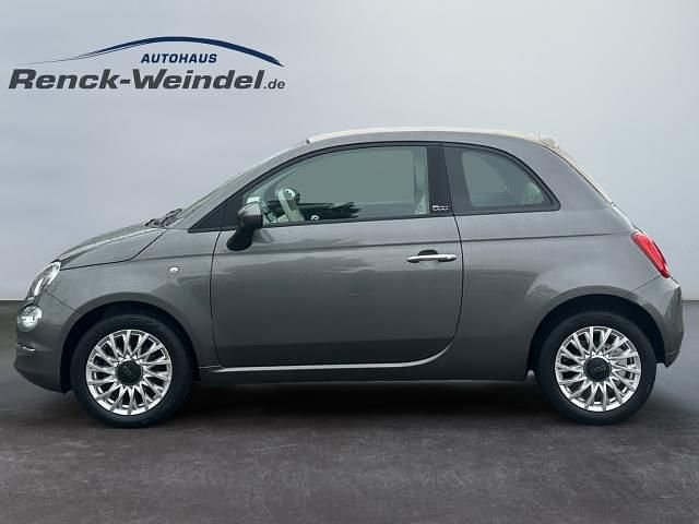 Gebraucht Fiat 500C Lounge 69 PS (50 kW) 2021 Pompei grau) (grau Cabrio