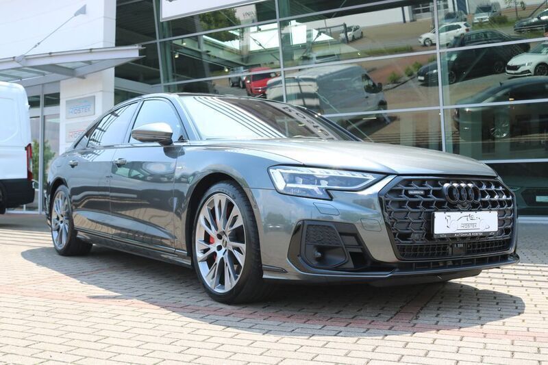 Grau Gebraucht 2024 Audi A8L S-Line Limousine | 89.900 € (Superpreis) - Bild 1/4