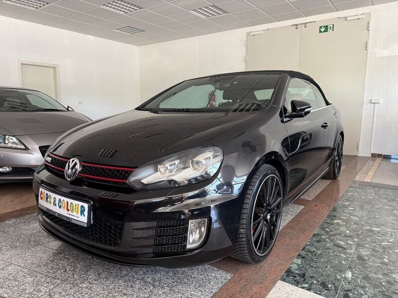 Gebraucht VW Golf Cabriolet GTI 211 PS (155 kW) 2013 Schwarz Cabrio