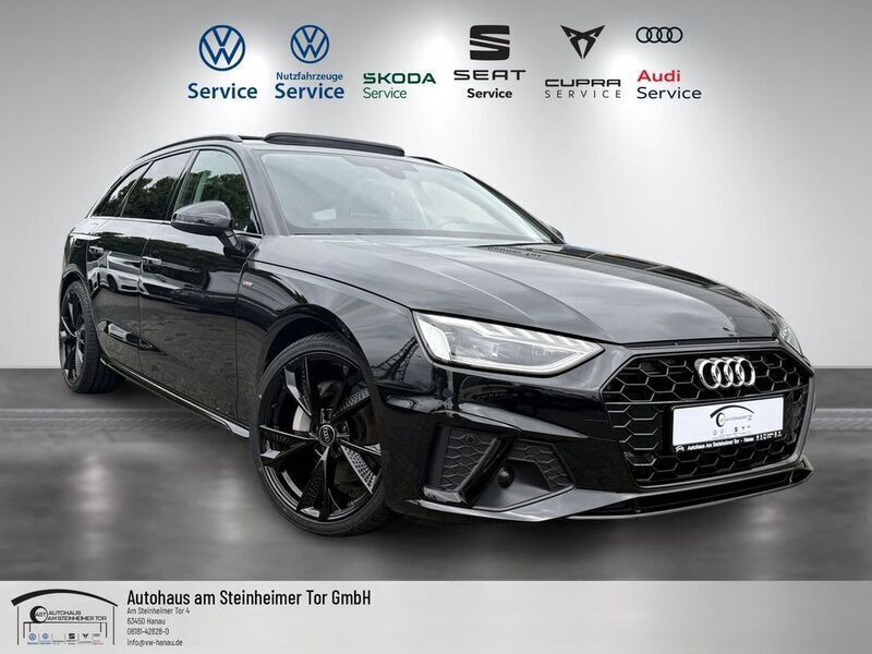 Schwarz Gebraucht 2024 Audi A4 S-Line Limousine | 38.890 € (Fairer Preis) - Bild 1/4