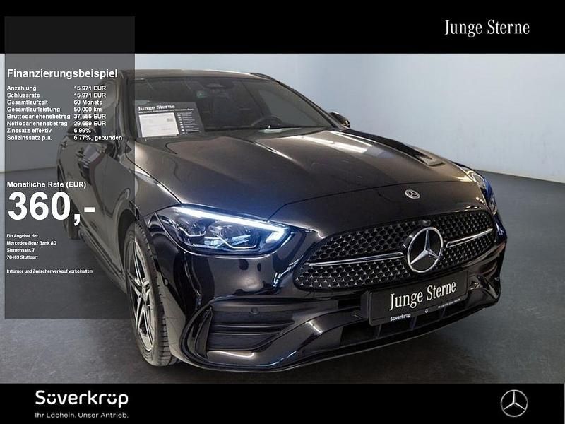 Gebraucht Mercedes C300e AMG 313 PS (230 kW) 2024 Schwarz Limousine