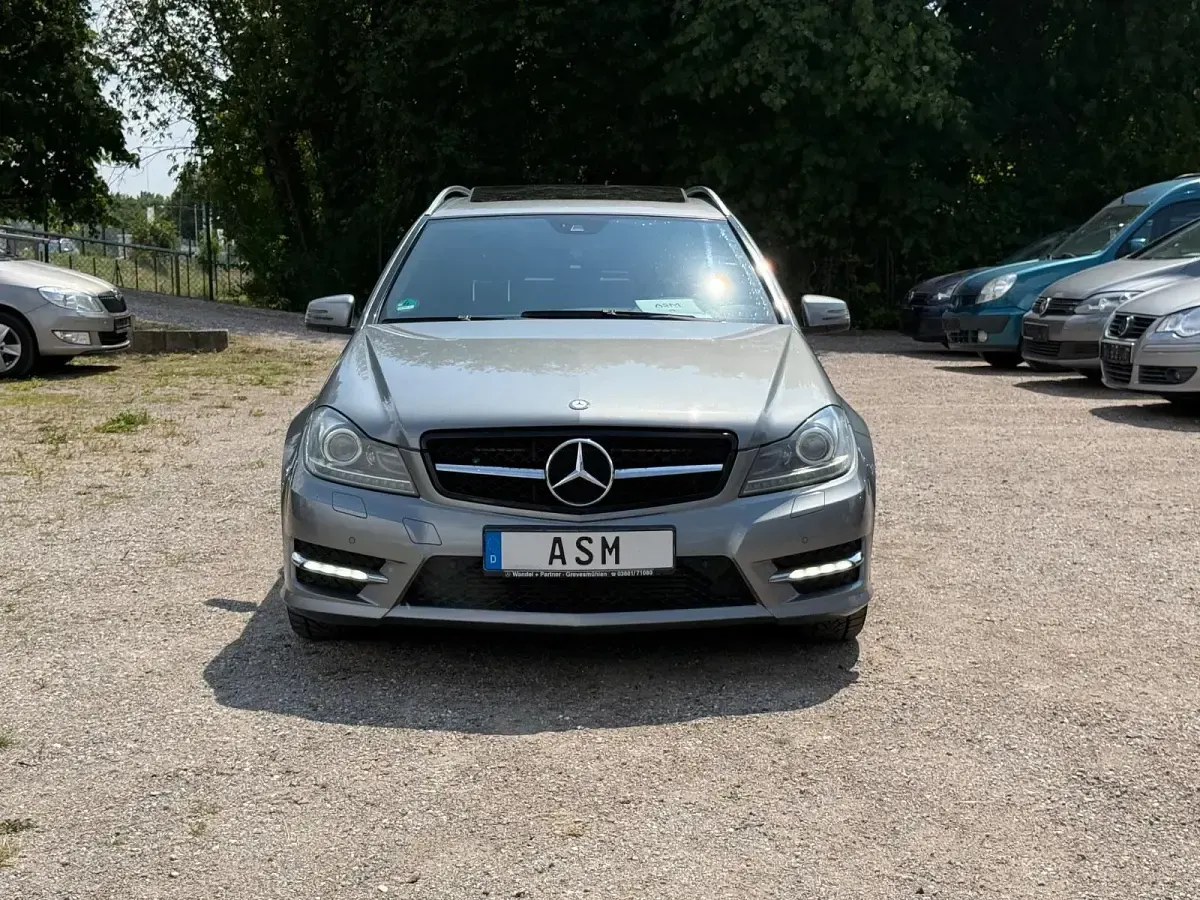 Gebraucht Mercedes C250 AMG line 204 PS (150 kW) 2011 Grau Kombi