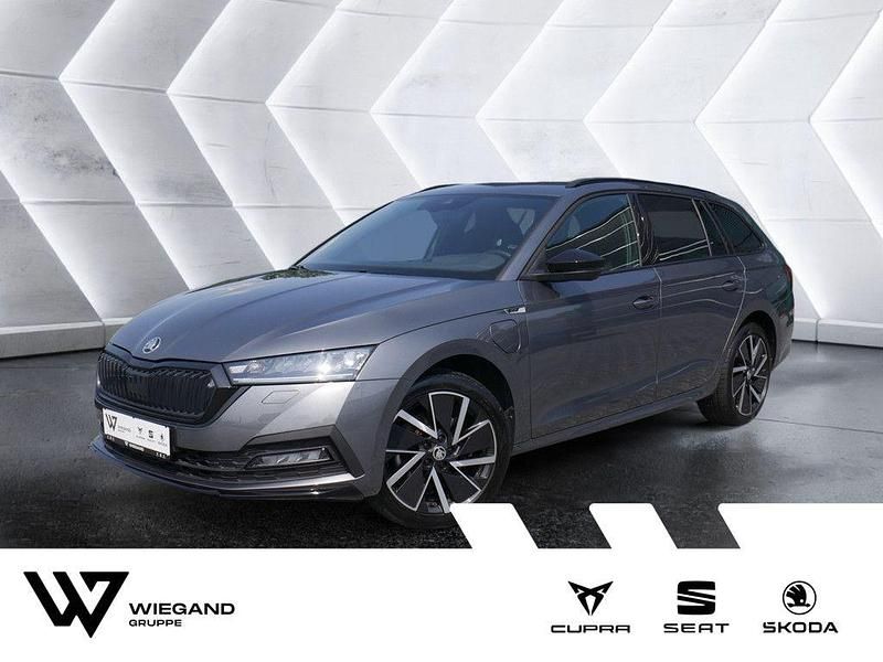 Grau Gebraucht 2022 Skoda Octavia SportLine Kombi | 27.379 € (Etwas zu teuer) - Bild 1/4