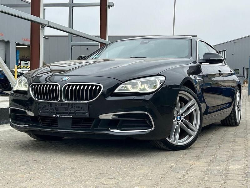 Schwarz Gebraucht 2015 BMW 640 Sport Line Coupé | 17.850 € (Guter Preis) - Bild 1/4