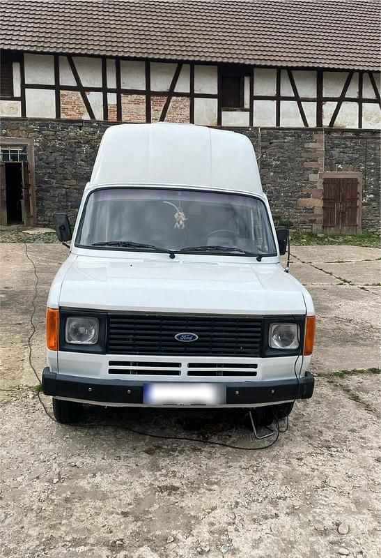 Gebraucht Ford Transit 77 PS (56 kW) 1979 Weiß Van / Kleinbus