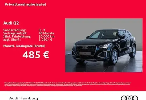Neu Audi Q2 Advanced Plus 150 PS (110 kW) 2026 Schwarz SUV