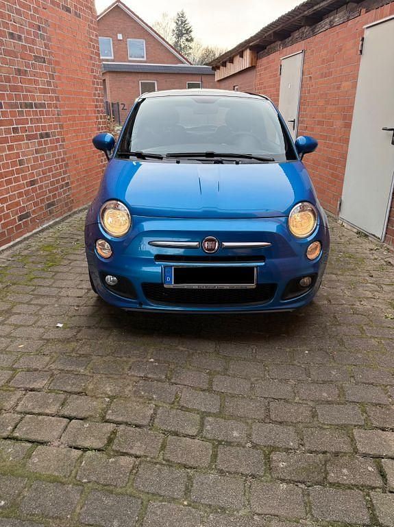 Blau Gebraucht 2014 Fiat 500 S Kleinwagen | 5.000 € (Superpreis) - Bild 1/4