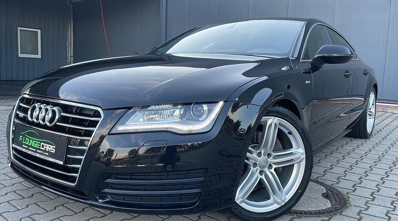 Schwarz Gebraucht 2011 Audi A7 Sportback S-Line Kleinwagen | 24.999 € - Bild 1/4