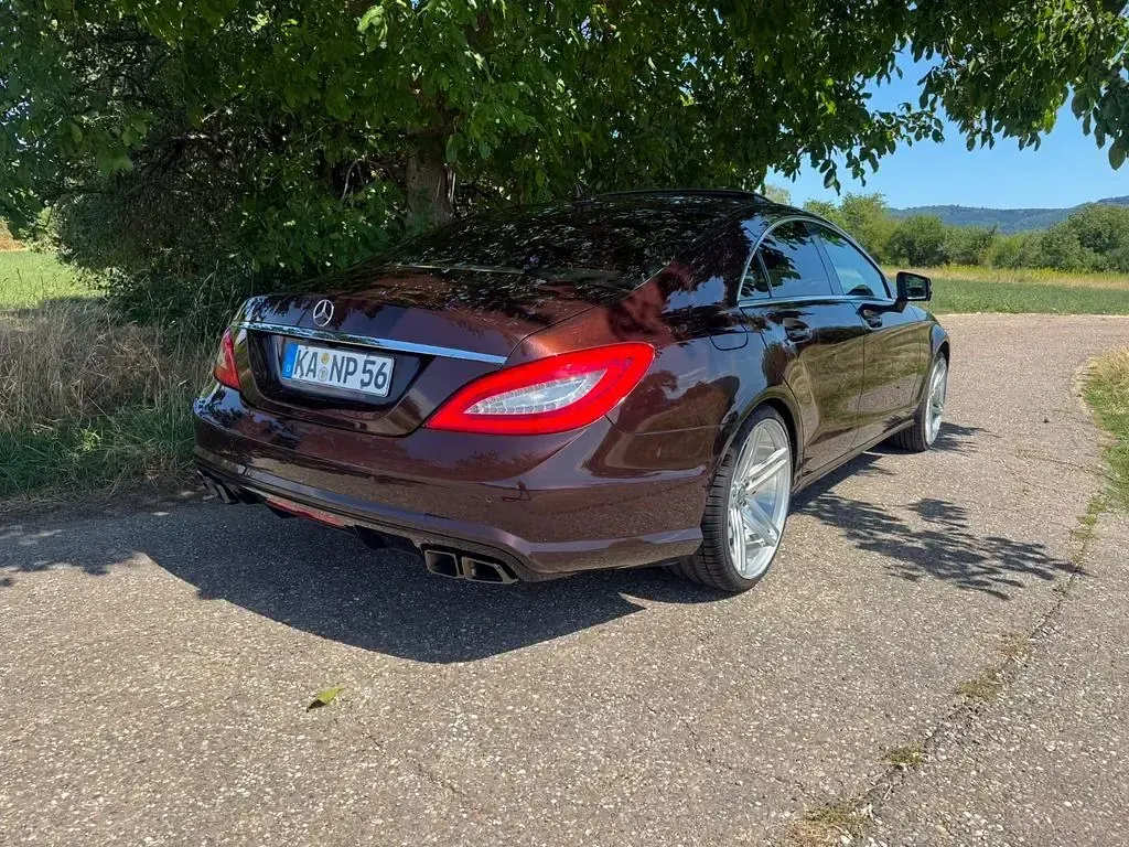 Gebraucht Mercedes CLS500 AMG line 408 PS (300 kW) 2014 Braun Coupé