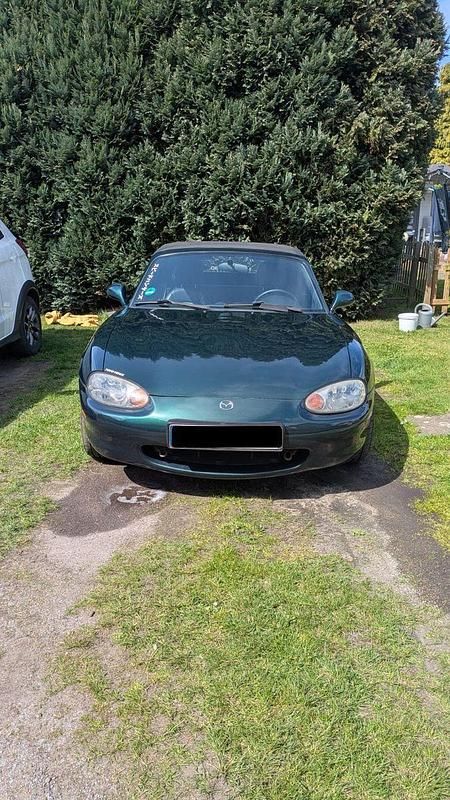 Second-hand Mazda MX5 110 CP (80 kW) 2000 Verde Cabrio