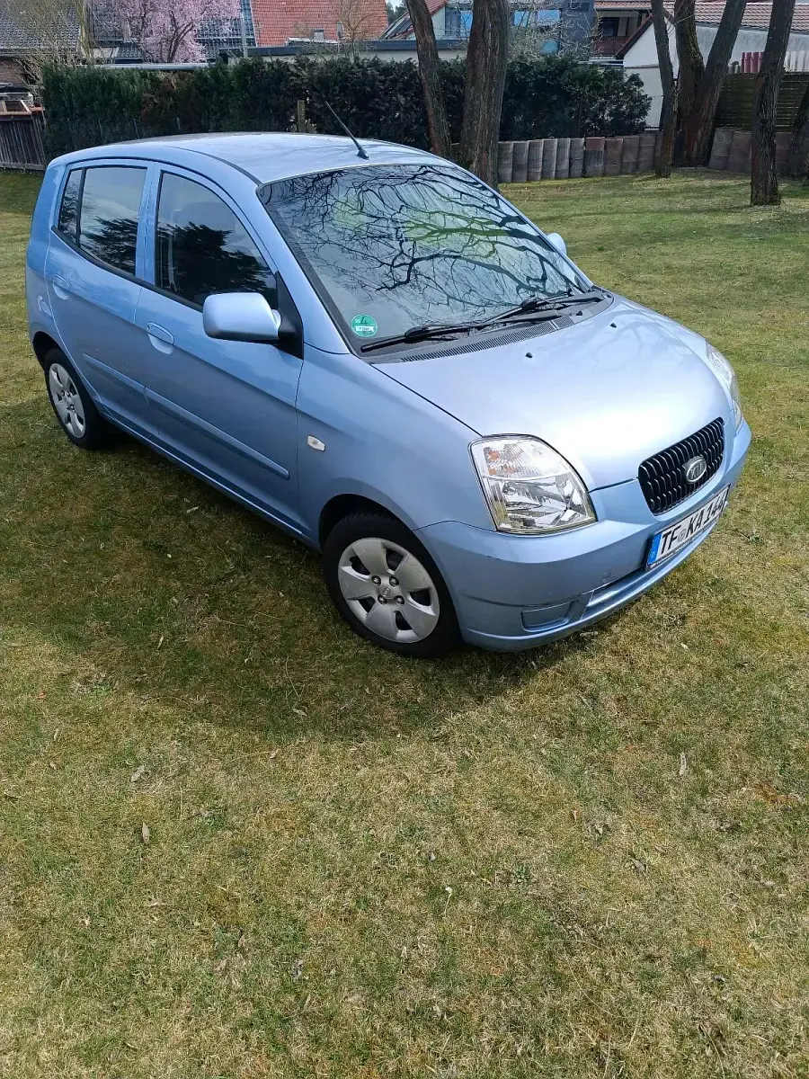 Gebraucht Kia Picanto EX 65 PS (47 kW) 2007 Blau Kleinwagen