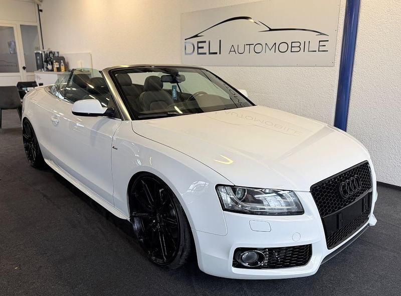 Gebraucht Audi A5 Cabriolet S-Line 211 PS (155 kW) 2010 Weiß Cabrio