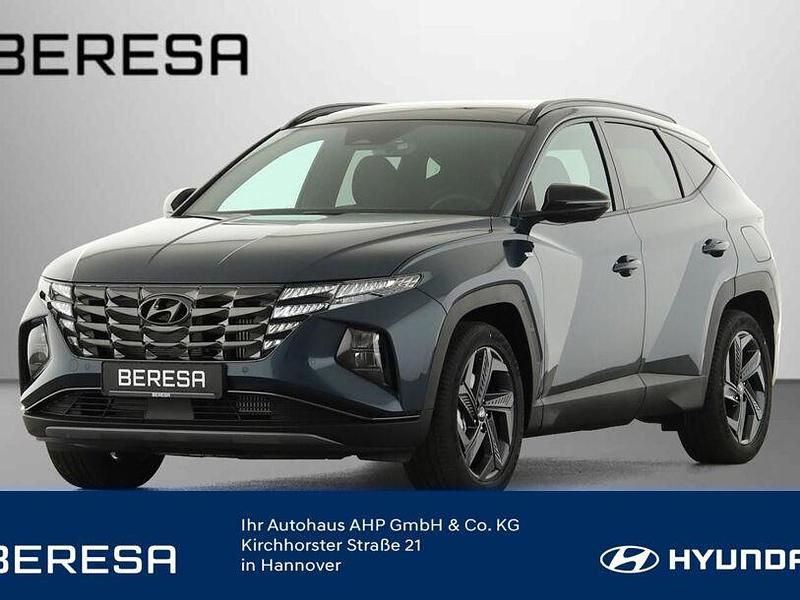 Blau Gebraucht 2023 Hyundai Tucson Blackline SUV | 33.790 € (Fairer Preis) - Bild 1/4