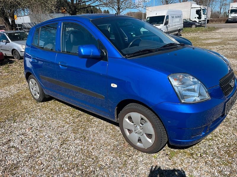 Gebraucht Kia Picanto LX 65 PS (47 kW) 2008 Blau Kleinwagen
