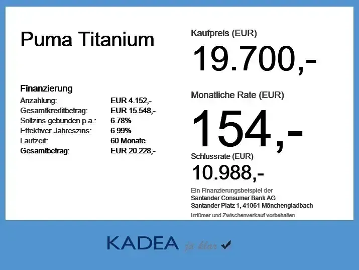 Gebraucht Ford Puma Titanium 125 PS (91 kW) 2024 Frost weiß Kleinwagen
