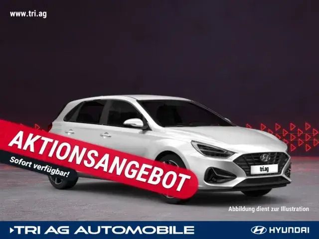 Atlas white / sol Gebraucht 2024 Hyundai i30 Advantage Limousine | 23.630 € (Fairer Preis) - Bild 1/4