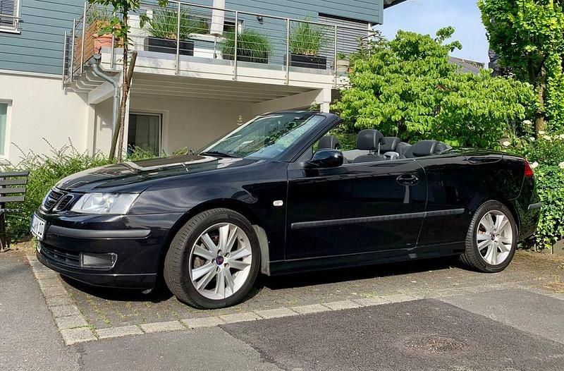 Gebraucht Saab 9-3 Cabriolet Vector 150 PS (110 kW) 2007 Schwarz Cabrio
