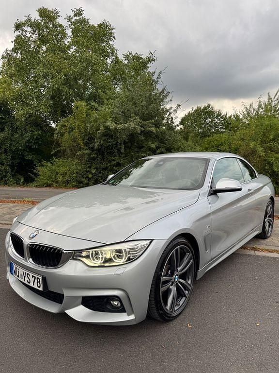 Silber Gebraucht 2017 BMW 420 M Sport Cabrio | 22.500 € (Fairer Preis) - Bild 1/4