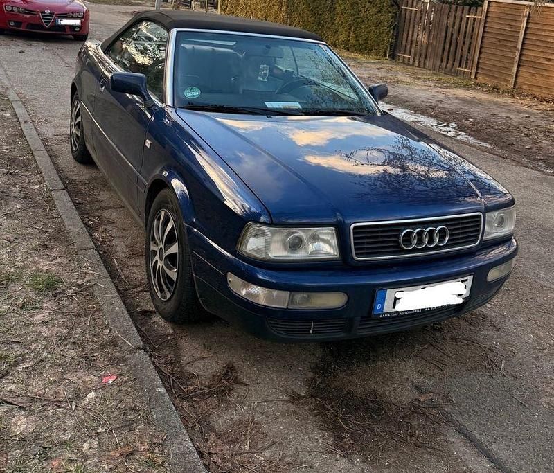 Blau Gebraucht 2000 Audi Cabriolet Sport Cabrio | 4.200 € (Fairer Preis) - Bild 1/4