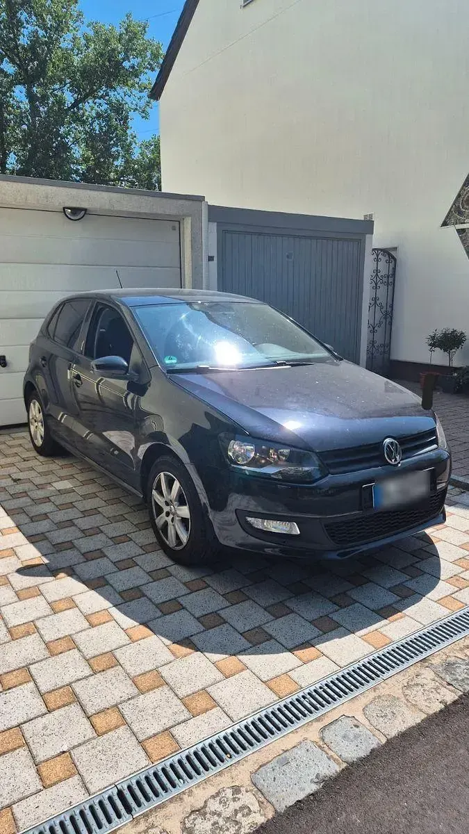Gebraucht VW Polo Comfortline 86 PS (63 kW) 2009 Schwarz Kleinwagen