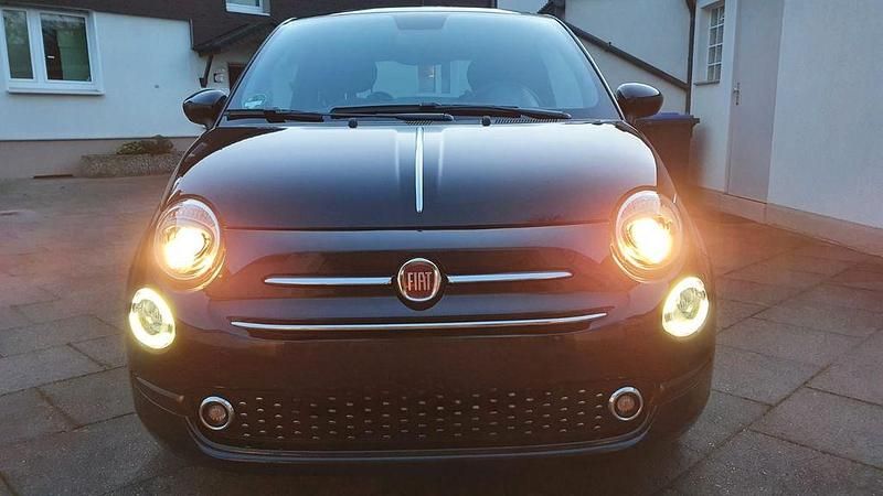 Schwarz Gebraucht 2021 Fiat 500 Lounge Kleinwagen | 11.550 € (Guter Preis) - Bild 1/3