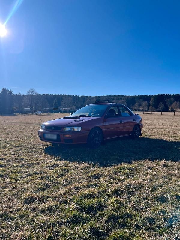 Gebraucht Subaru Impreza 90 PS (66 kW) 1997 Rot Limousine