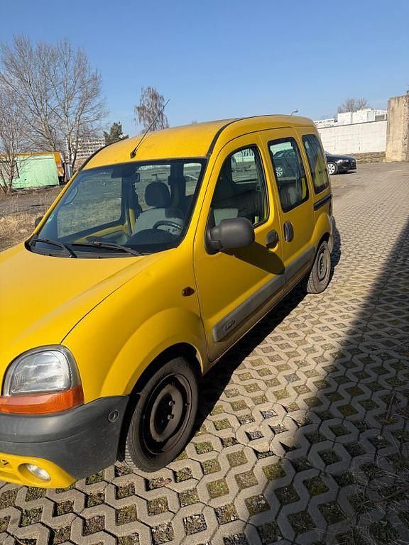 Gebraucht Renault Kangoo Basis 75 PS (55 kW) 2001 Gelb Van / Kleinbus