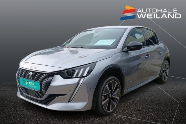 Grau Gebraucht 2022 Peugeot e-208 GT Kleinwagen | 18.400 € (Guter Preis) - Bild 1/4