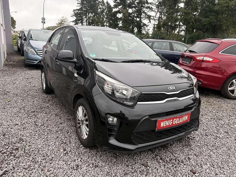 Schwarz Gebraucht 2018 Kia Picanto Edition 7 Kleinwagen | 7.850 € (Guter Preis) - Bild 1/4