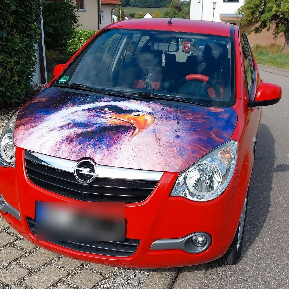 Gebraucht Opel Agila Edition 94 PS (69 kW) 2012 Rot Kleinwagen