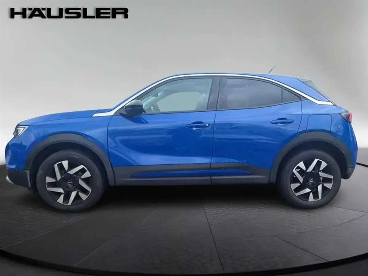 Gebraucht Opel Mokka Elegance 101 PS (74 kW) 2023 Perl blau/voltaik blau SUV
