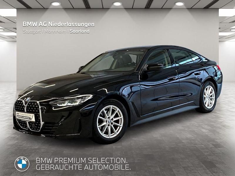 Schwarz Gebraucht 2022 BMW 420 Gran Coupé Sport Line Coupé | 35.890 € (Fairer Preis) - Bild 1/4