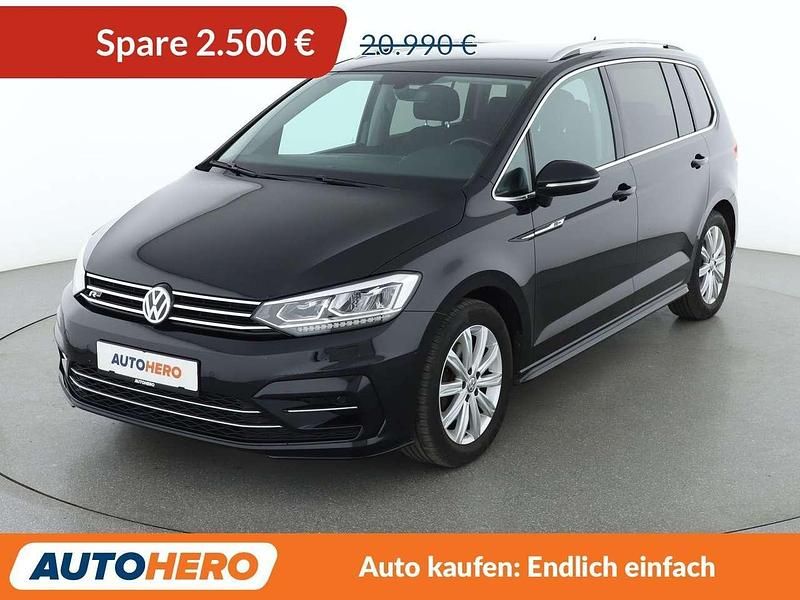 Schwarz Gebraucht 2017 VW Touran Highline Van / Kleinbus | 18.490 € (Guter Preis) - Bild 1/3