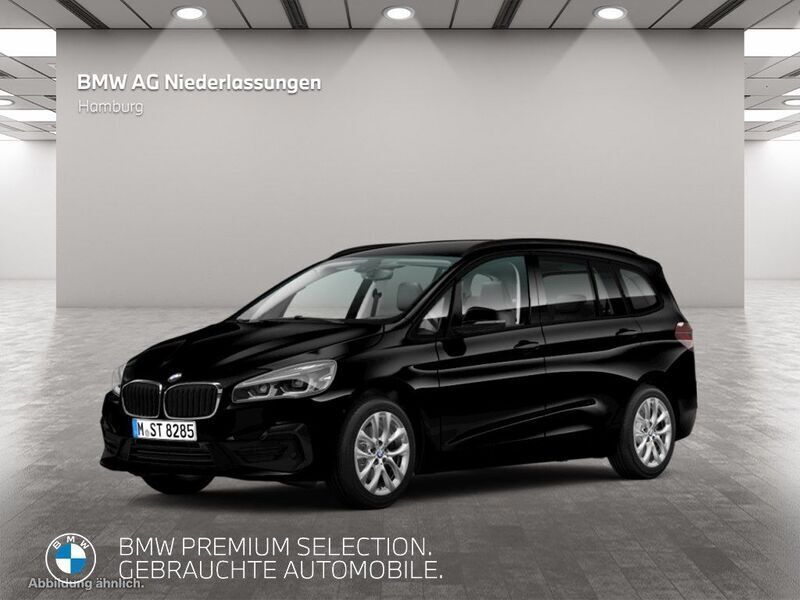 Schwarz Gebraucht 2022 BMW 220 Gran Tourer Van / Kleinbus | 27.907 € (Fairer Preis) - Bild 1/3