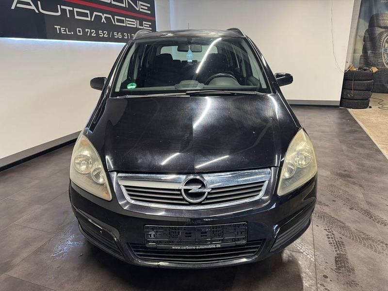 Gebraucht Opel Zafira Edition 105 PS (77 kW) 2006 Schwarz Van / Kleinbus