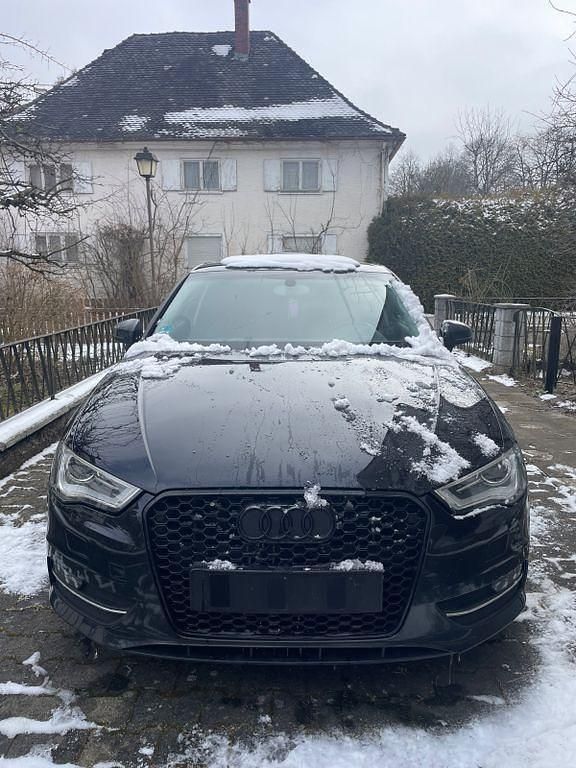 Schwarz Gebraucht 2015 Audi A3 Ambition Limousine | 9.700 € (Fairer Preis) - Bild 1/4