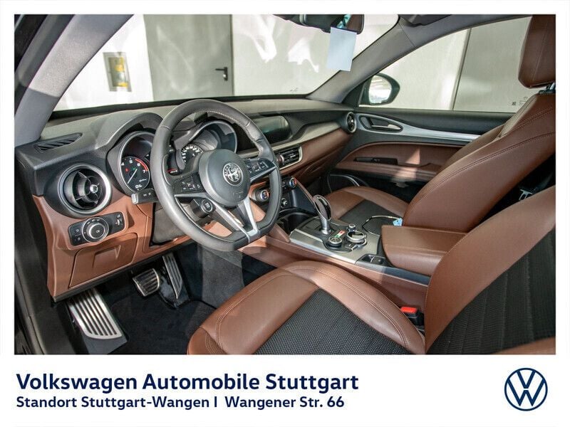 Gebraucht Alfa Romeo Stelvio Super 200 PS (147 kW) 2018 Schwarz SUV