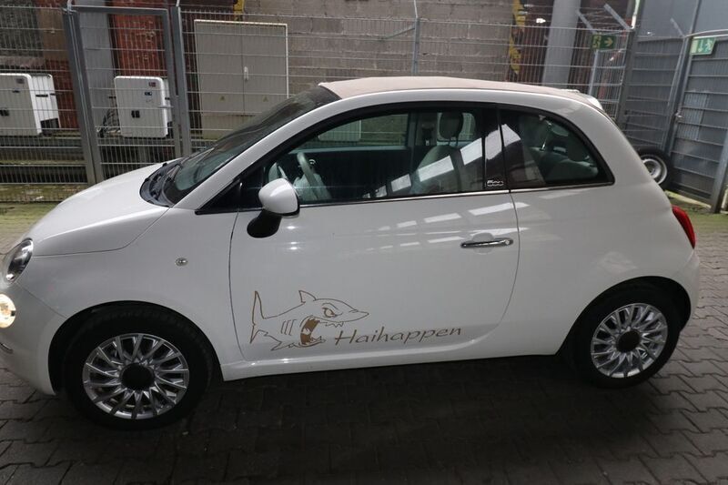 Weiß Gebraucht 2016 Fiat 500 Lounge Cabrio | 8.999 € (Guter Preis) - Bild 1/4