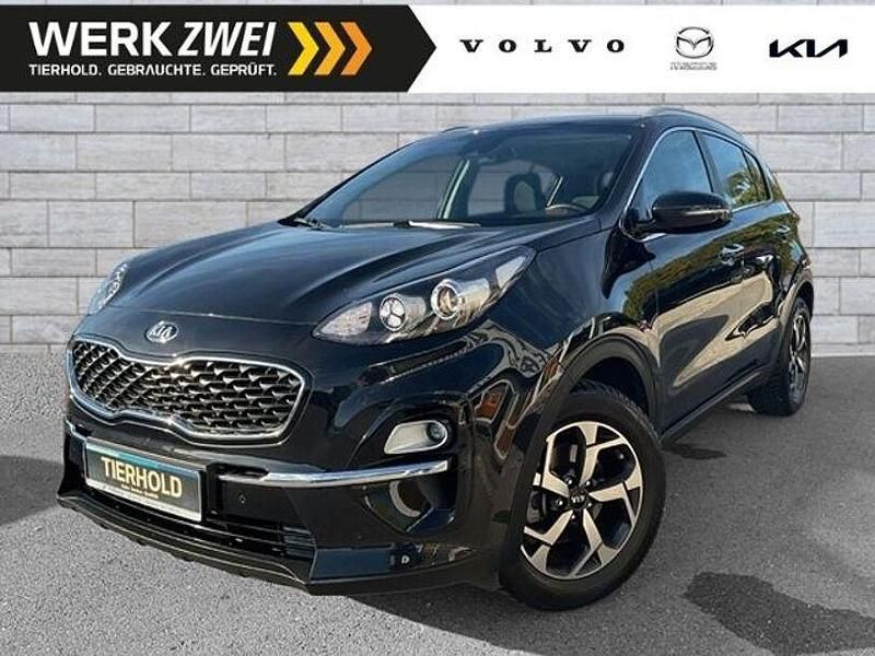 (1k) zilinaschwarz met. Gebraucht 2020 Kia Sportage Vision SUV | 21.900 € (Fairer Preis) - Bild 1/4