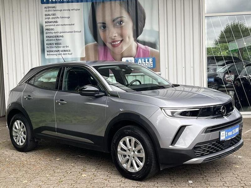 Kontrast grau/quarz silber Gebraucht 2022 Opel Mokka Edition SUV | 16.655 € (Guter Preis) - Bild 1/4