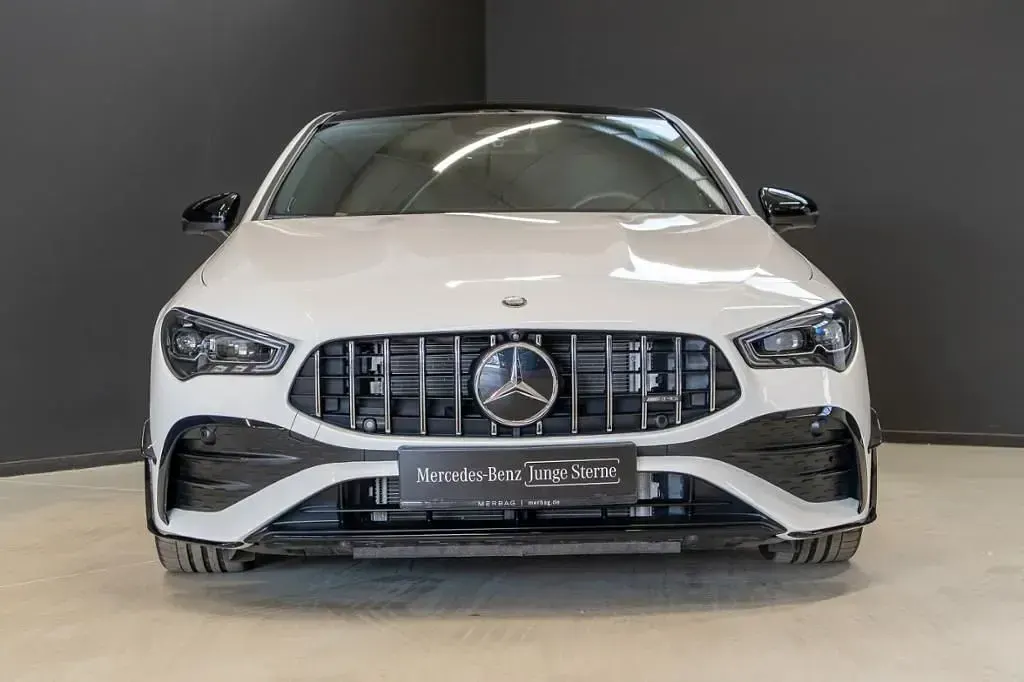 Gebraucht Mercedes CLA35 AMG Premium Plus 306 PS (225 kW) 2024 Weiß Coupé