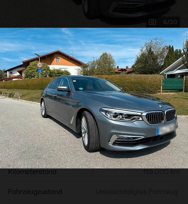 Gebraucht BMW 530 Luxury Line 265 PS (194 kW) 2017 Grau Limousine