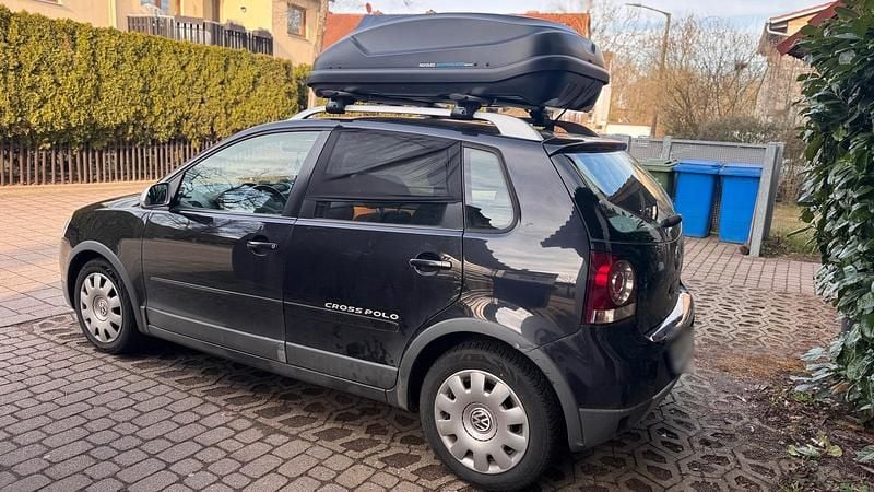 Gebraucht VW Polo Cross 69 PS (50 kW) 2008 Schwarz Kleinwagen