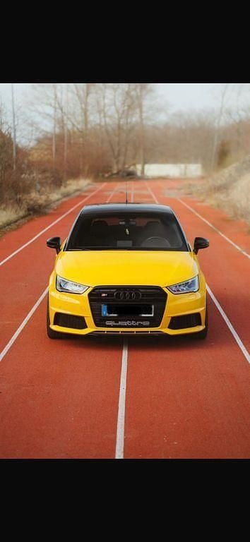 Gelb Gebraucht 2018 Audi S1 Sportback Sport Kleinwagen | 20.000 € (Etwas zu teuer) - Bild 1/4