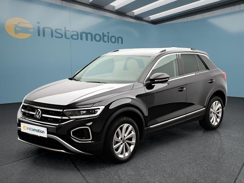 Schwarz Gebraucht 2022 VW T-Roc SUV | 22.649 € (Fairer Preis) - Bild 1/4