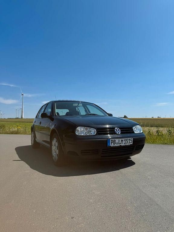 Schwarz Gebraucht 2000 VW Golf Highline Limousine | 2.250 € (Superpreis) - Bild 1/4